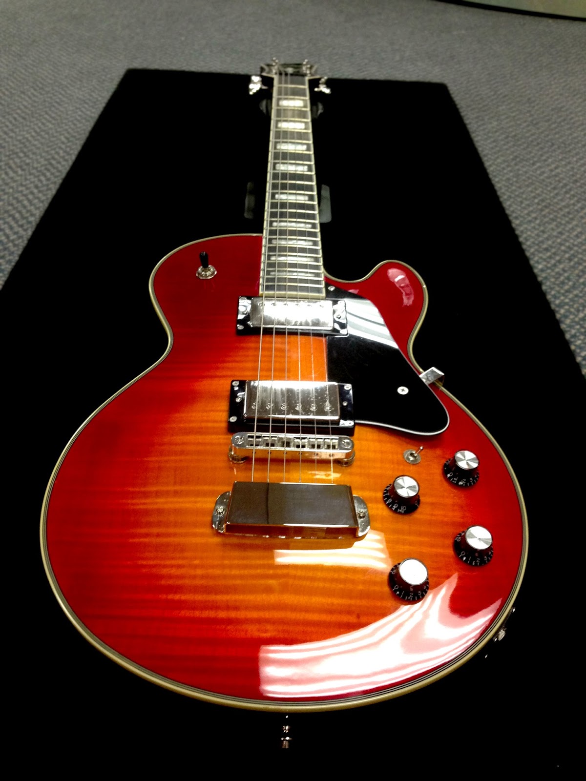 Hagstrom Super Swede Electric Guitar in Cherry Sunburst L.A. Music Network