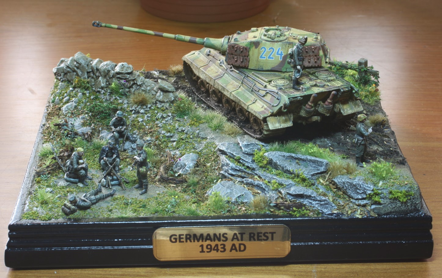WW2 Diorama 5 Finished! Wargaming Hub