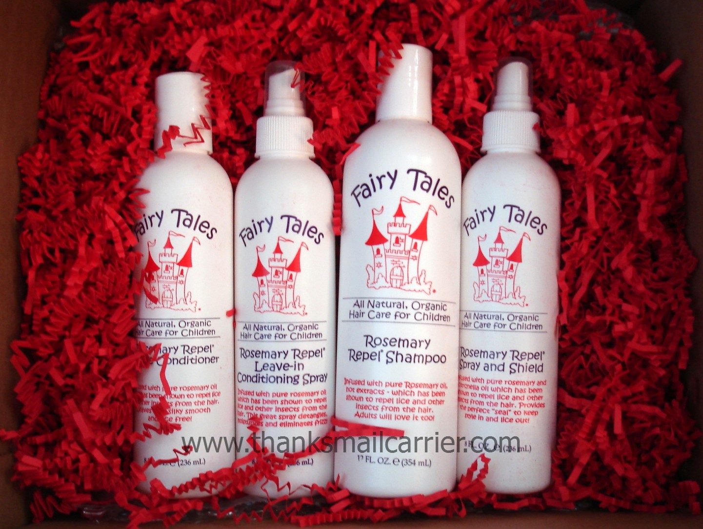 Thanks, Mail Carrier Natural Lice Prevention with Fairy