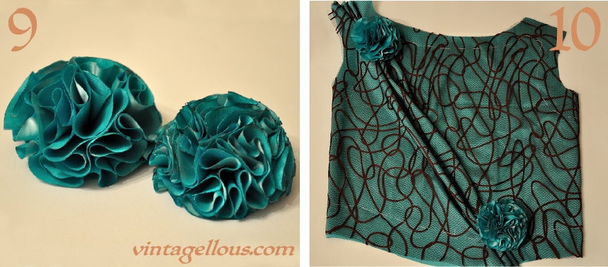 Vintagellous: DIY FLORES DE TELA PARA UN VESTIDO DE FIESTA Vintagellous: DIY FLORES DE TELA PARA UN VESTIDO DE FIESTA