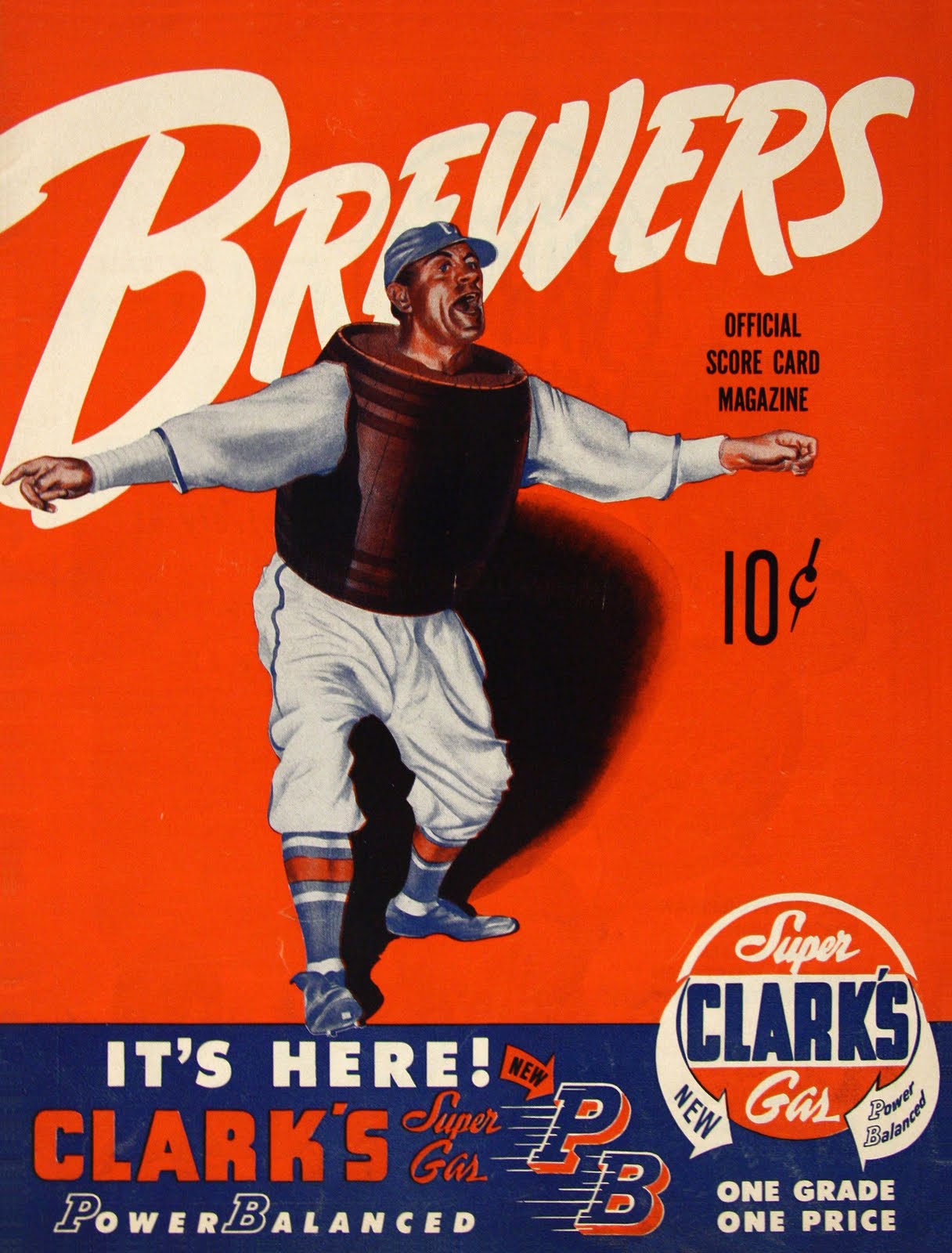 Borchert Field Jolly Cholly as a Beer Barrel Man, 1951