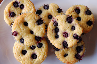 Lemon Blueberry Muffins (Gluten Free)