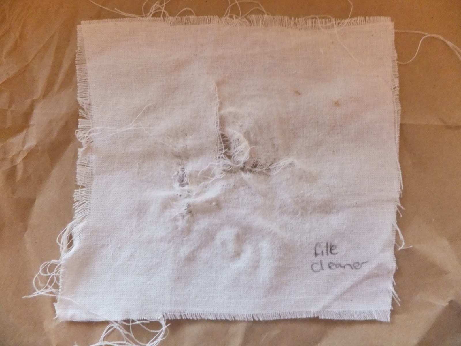 MAISIE DANIELS Torn Fabric Samples