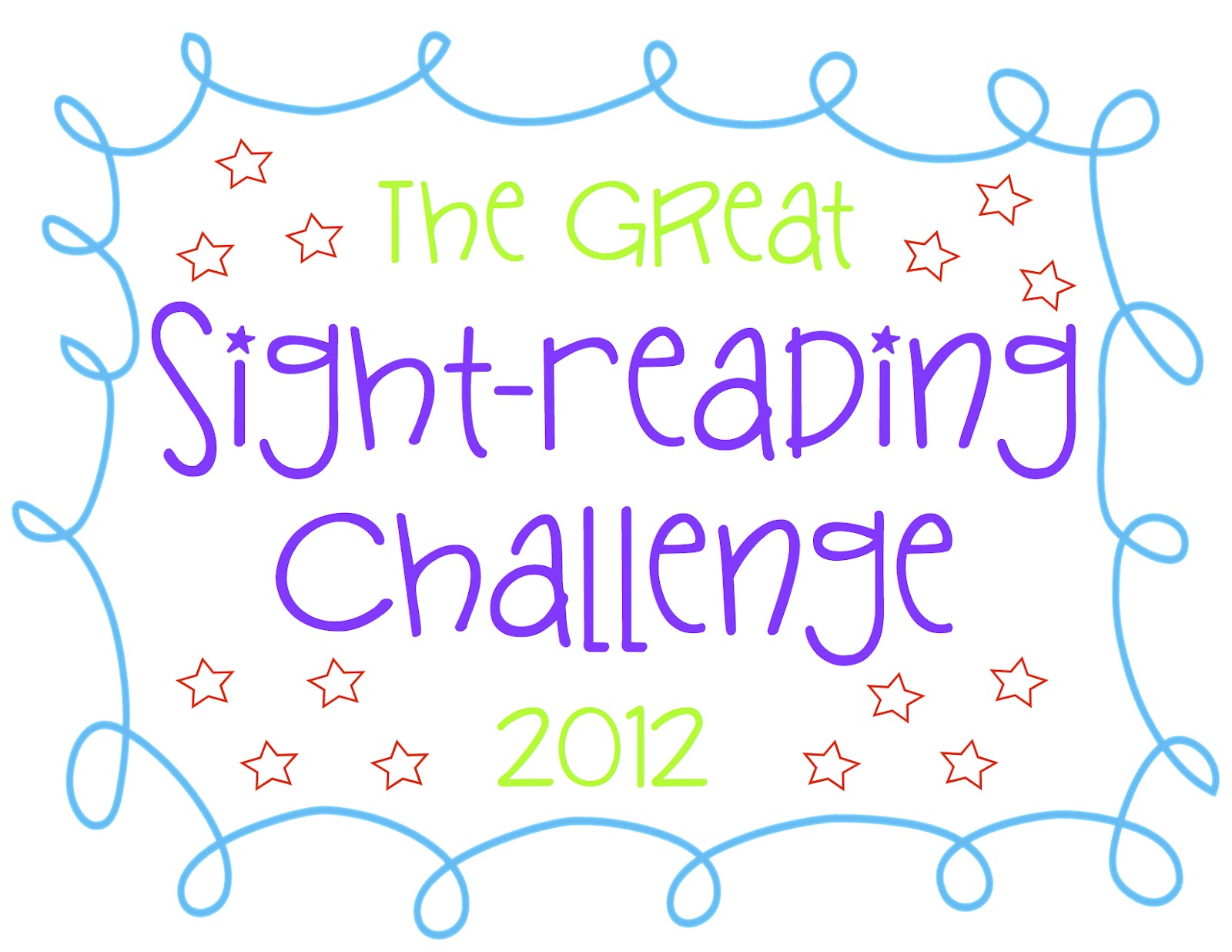 The Great SightReading Challenge!
