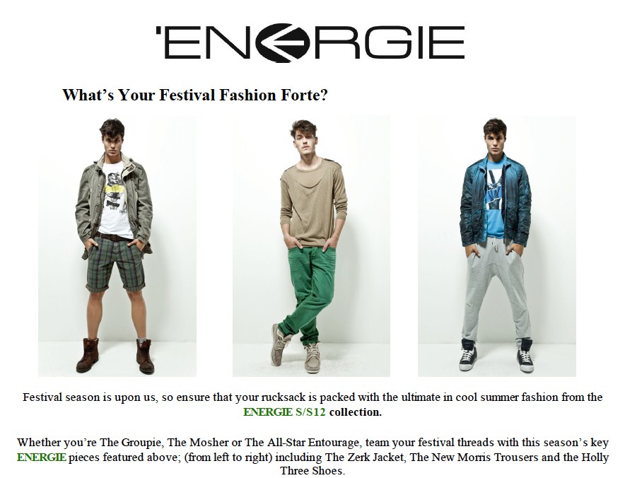 energie clothes