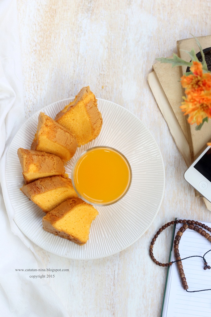 CAKE JERUK (TANPA EMULSIFIER) CatatanNina