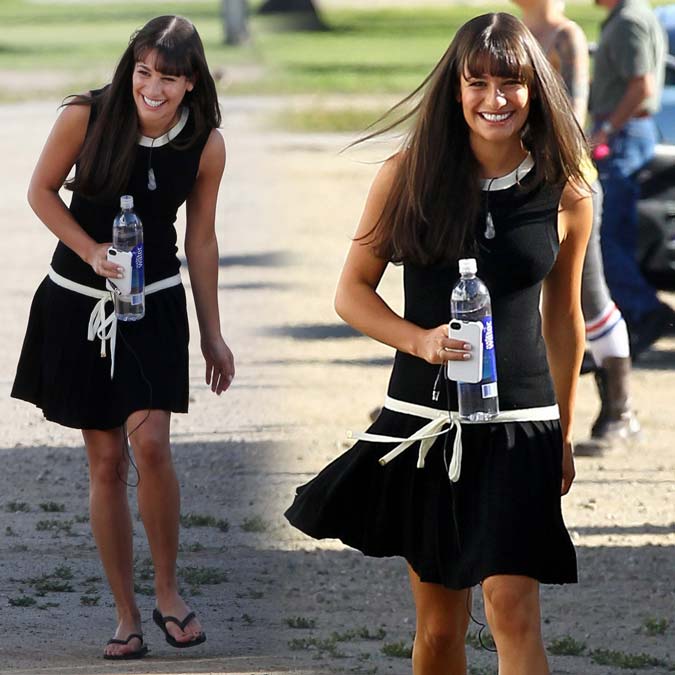 Lea+michele+glee+set