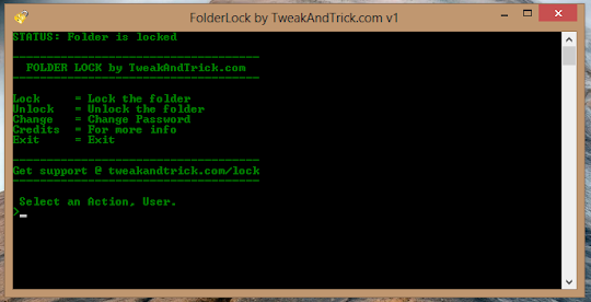 Lock Folder With Password