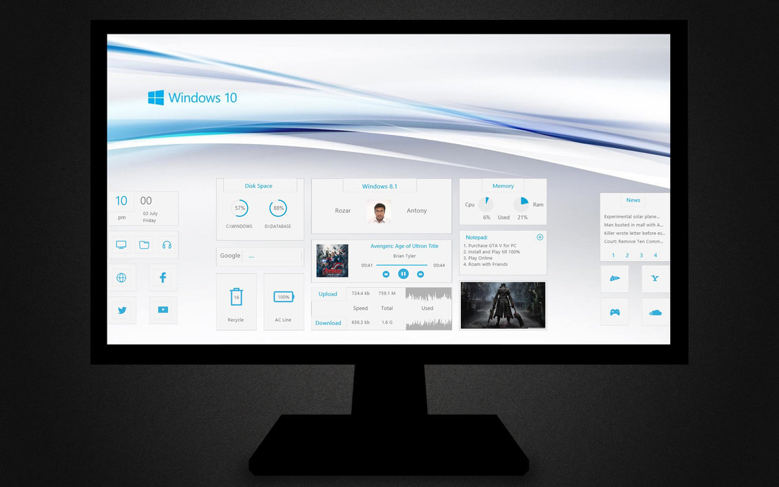 rainmeter skins download for windows 10 rainmeter skins download for windows 10