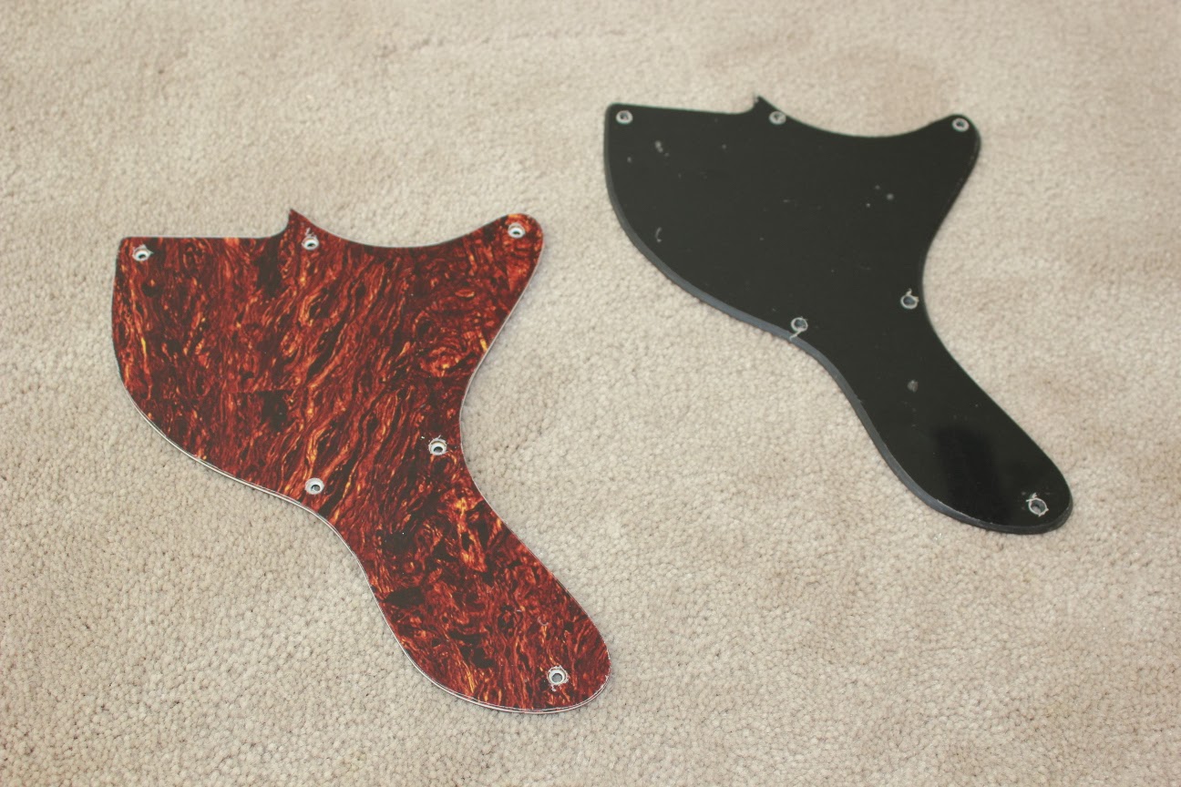 Guitar Kit Builder Les Paul Jnr Double Cut Custom Pickguard