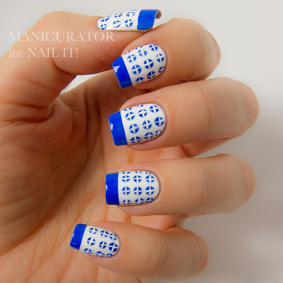 Nail Art Design tutorial for Nail It! Magazine with OPI Neon Revolution