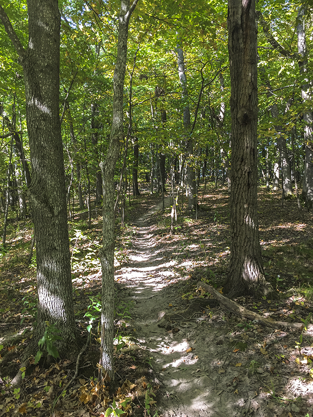 Wisconsin Explorer Hiking to Hanson Rock in the Kickapoo Valley Reserve