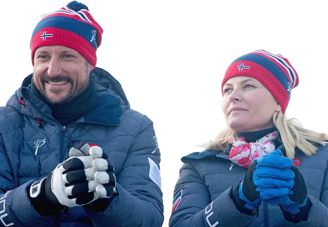 Princess Estelle of Sweden, Crown Princess Victoria of Sweden, Queen Silvia of Sweden and Crown Prince Haakon of Norway, Crown Princess Mette-Marit of Norway and Prince Sverre Magnus of Norway, Princess Ingrid Alexandra of Norway