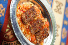 http://homemade-recipes.blogspot.com/2015/06/kebab-with-tomato-and-capsicum-sauce.html