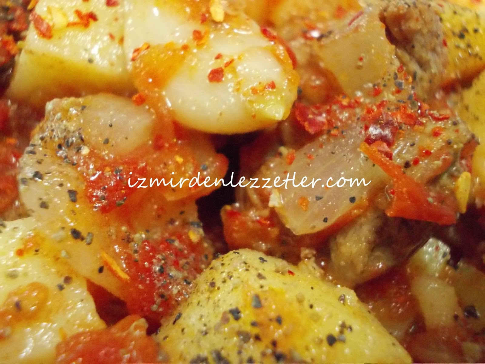 Etli Patates Yemeği İzmirdenlezzetler