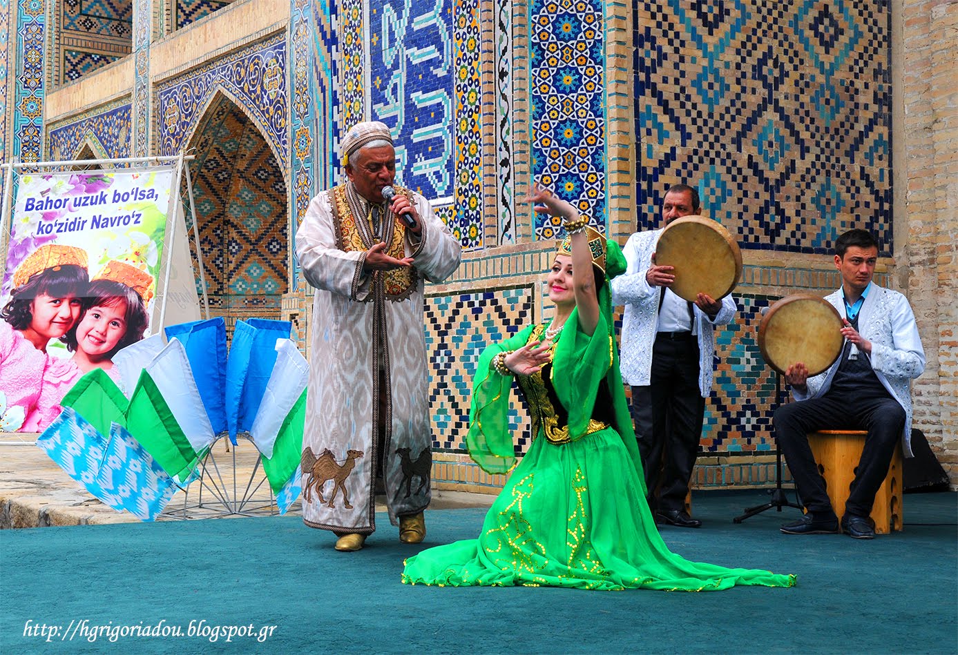 Celebrating the "Navruz" in Bukhara