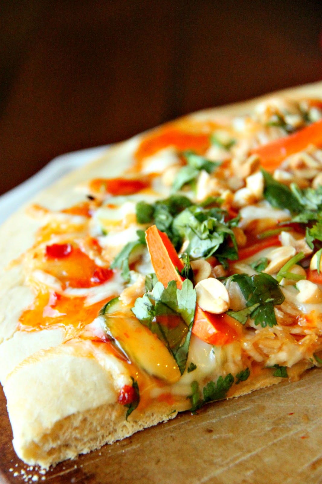 Larissa Another Day Thai Chicken Pizza