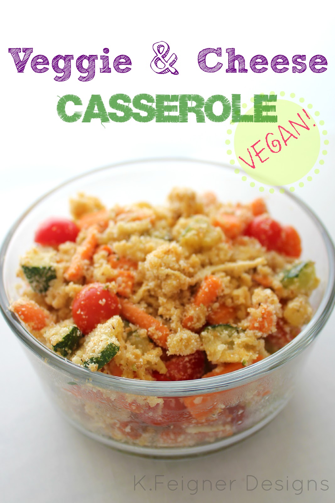 The Crafty Housewife Veggie & Cheese Casserole