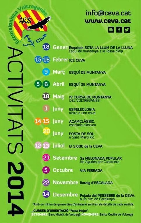 Calendari d'activitats