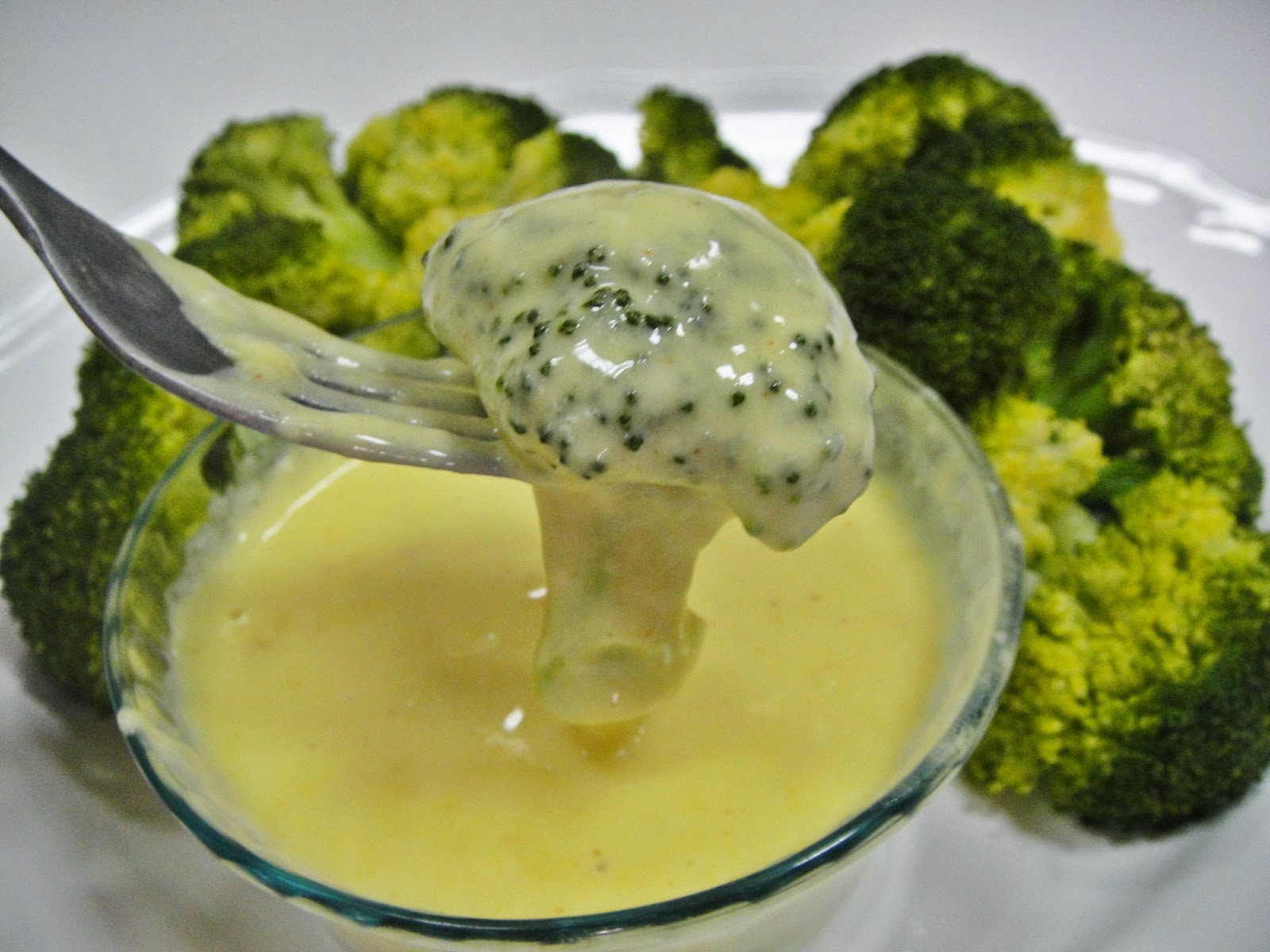Maryam's Culinary Wonders 797. Broccoli with Cheese Sauce