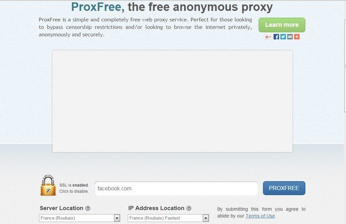 Access Blocked Websites Proxy Website