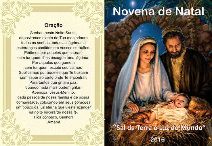 NOVENA DE NATAL 2016