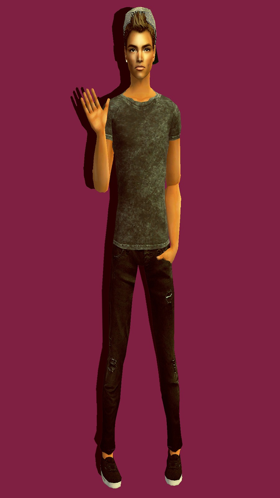 одежда -  The Sims 2. Мужская одежда: повседневная. - Страница 22 2a