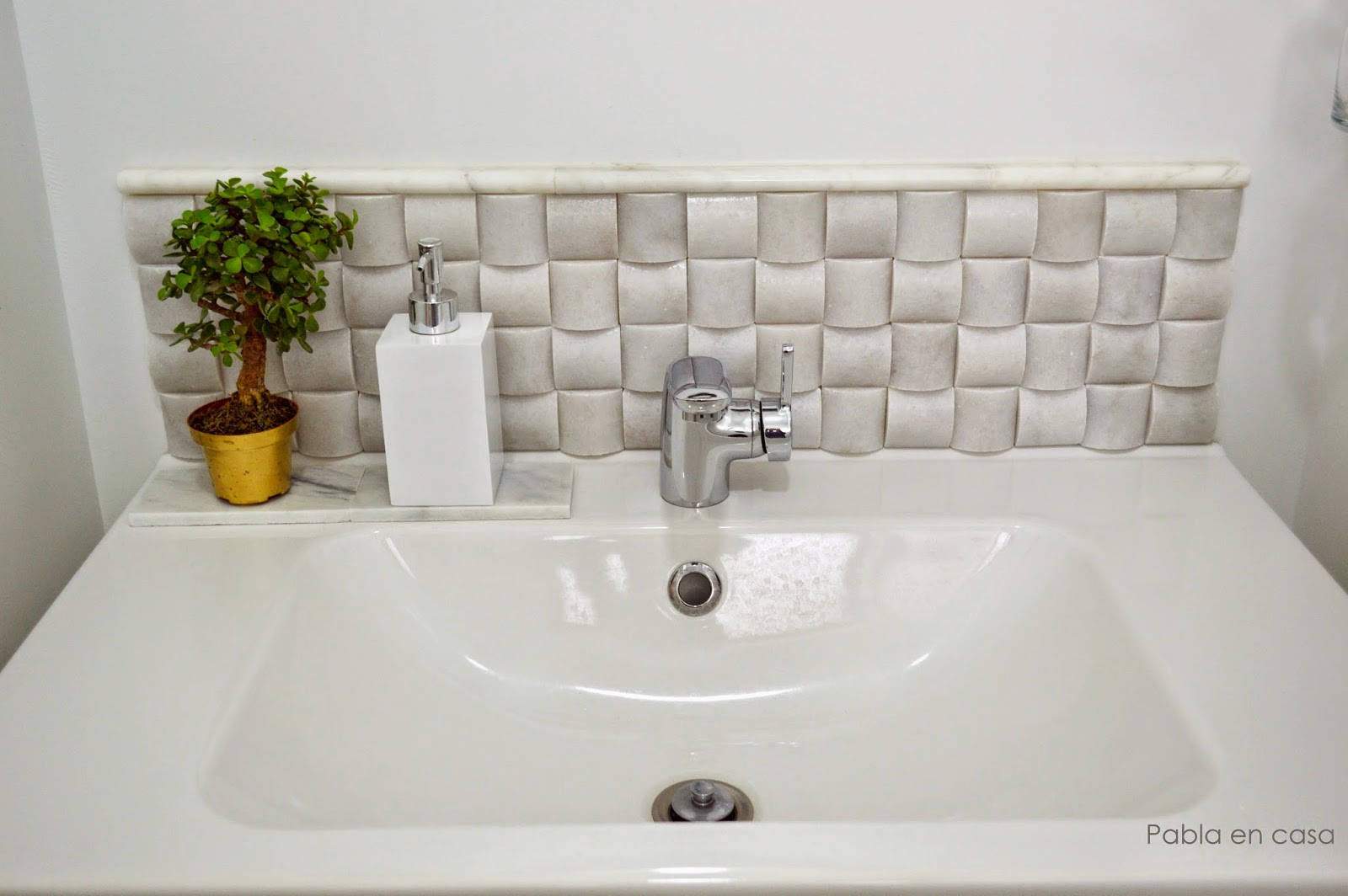 Pabla en casa: Mi medio baño esta listo!!! (tour)