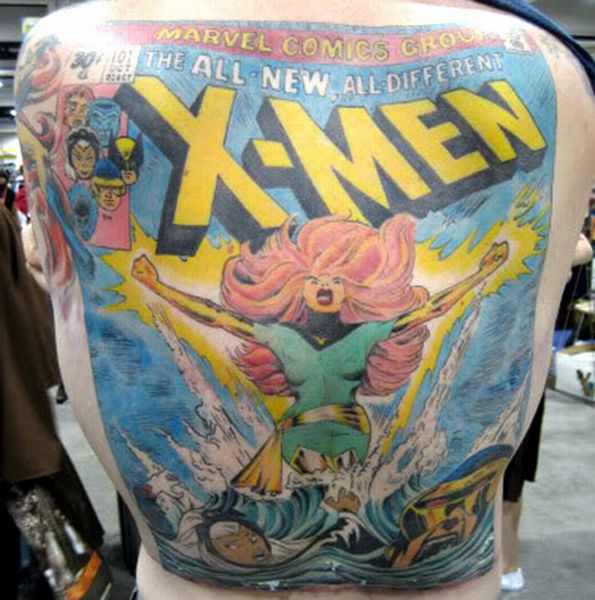 While there are many mutations of XMen tattoos including the hilarious and