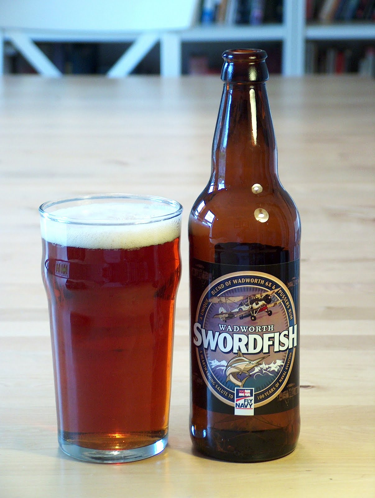 The Bottled Beer Year Day 131, Beer 131 Wadworth's "Swordfish"