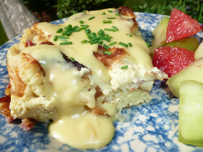 Everyday Dutch Oven Eggs Benedict Casserole