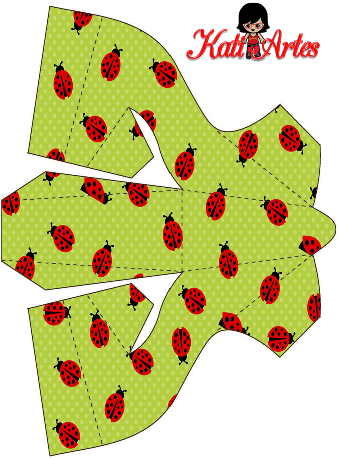 mariquitas de papel para imprimir