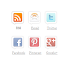 Stylish Subscribe Icons For Blogger Blogs