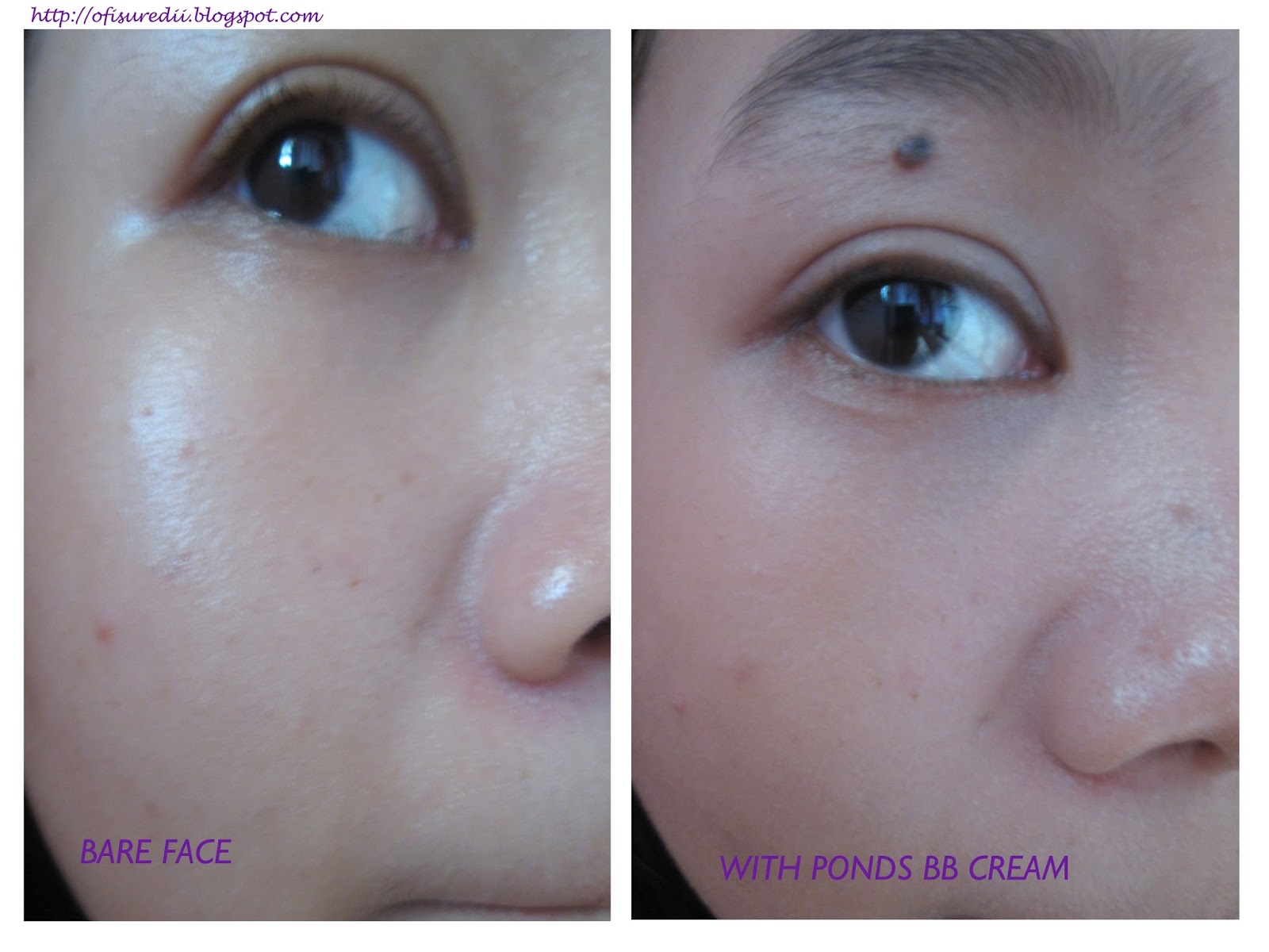 Pond s BB Cream Flawless White ofisu redii Bisa dilihat kan bare face sama pakai bb cream ponds Ini aku foto di tempat yang sama dengan lighting yang sama dan dalam waktu yang hampir bersamaan