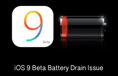 iOS 9 Beta Battery Drain Issue Fix for iPhone6