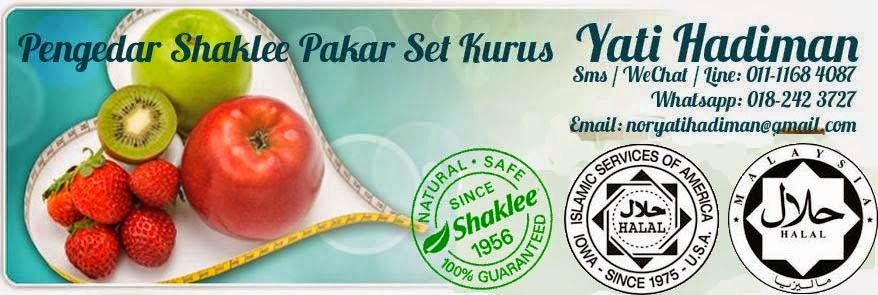 Pengedar Shaklee Pakar Set Kurus