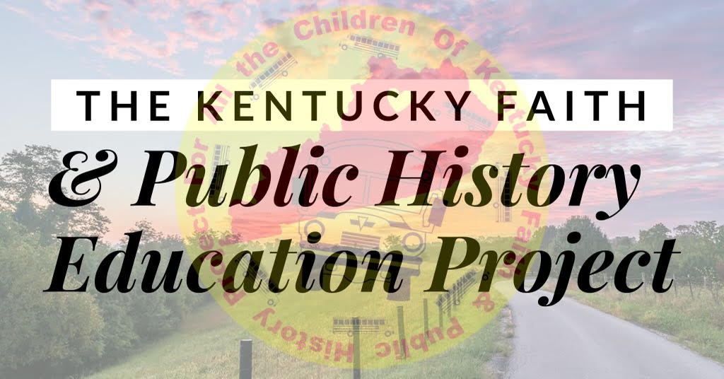 KY Faith & Public History Resources for Children's Ministers Blog