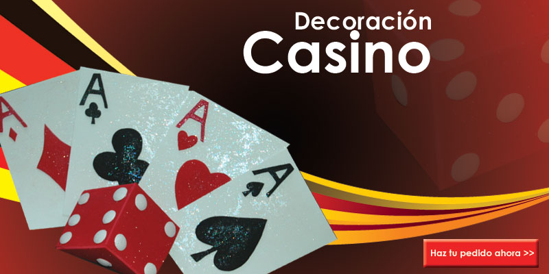 Decoracion Fiesta Casino Cumpleanos Adultos