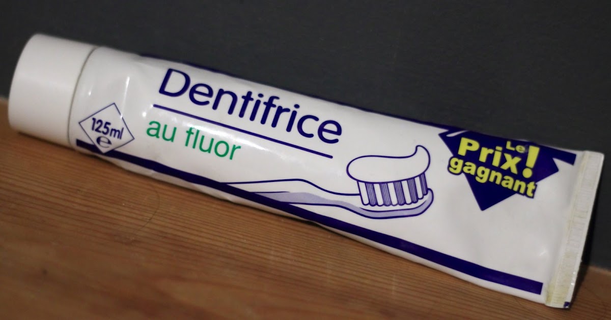Sometimes you write a 365 blog... Sometimes you use french toothpaste...