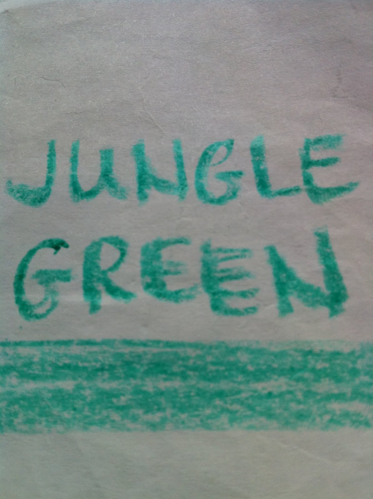 What a Day to be Alive: Crayola Photo Challenge- Jungle Green