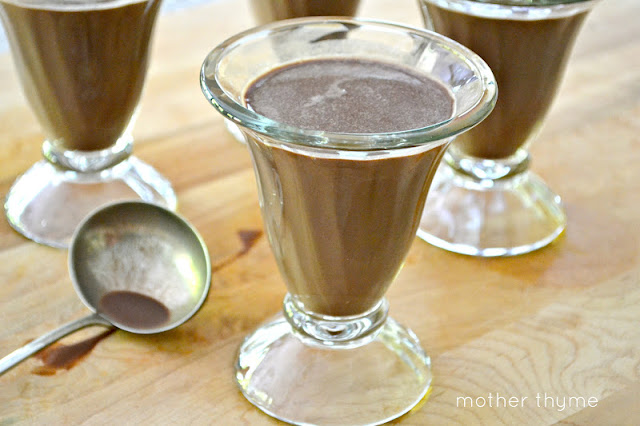 Light Chocolate Panna Cotta