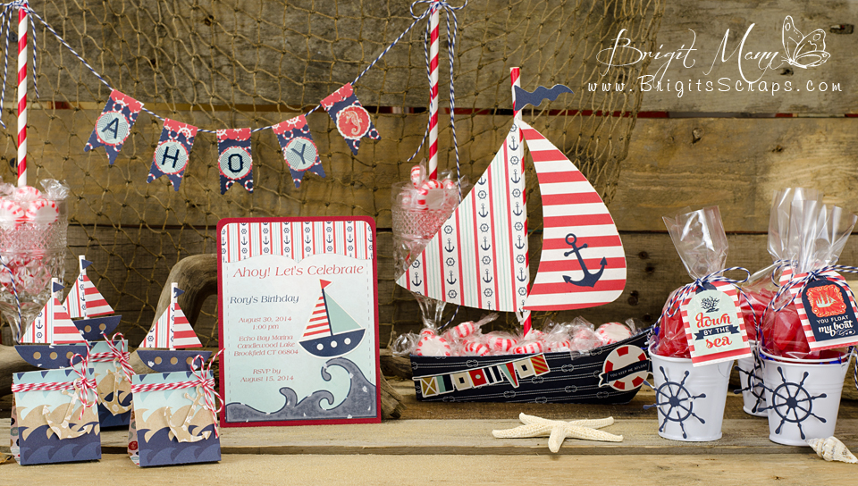 Brigit's Scraps Where Scraps Become Treasures: Carta Bella Ahoy There Nautical  Party Theme!