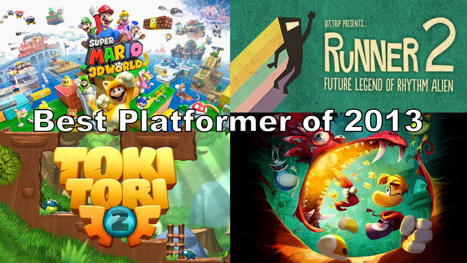 The 2013 Wii U Lobby Video Game Awards Best Platformer Vote Now
