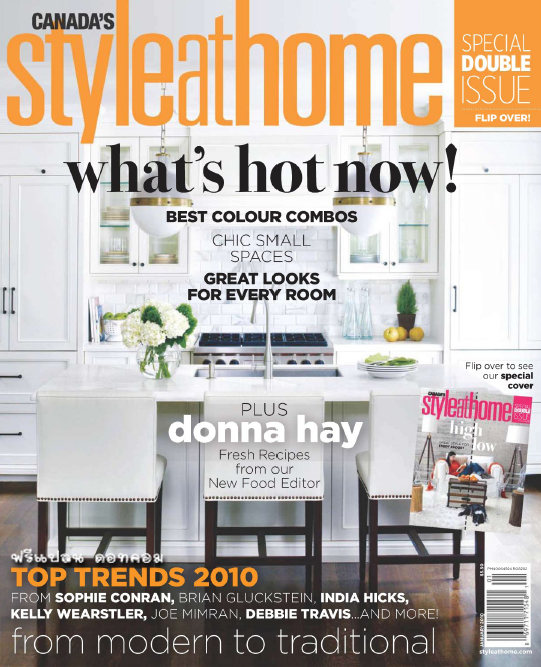 Magazine Style at Home Jan 2010