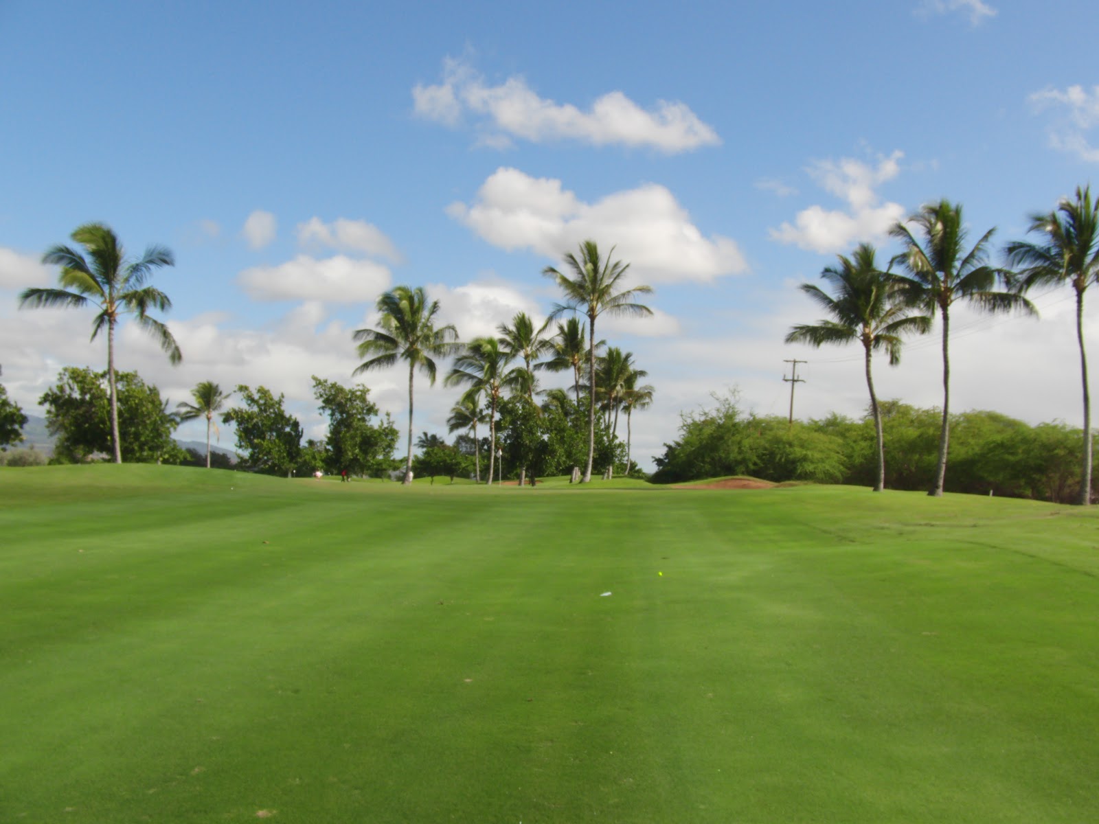 Kuniko S Golf Fun Style Gw中のハワイのゴルフ場