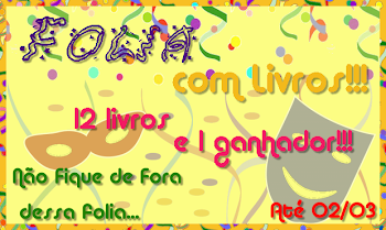 #Promoção: Folia com Livros