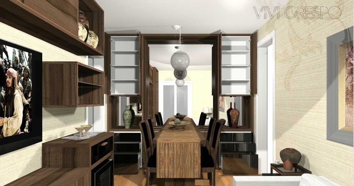 Cafuá Criativo: PROJETO SALA DE ESTAR E JANTAR