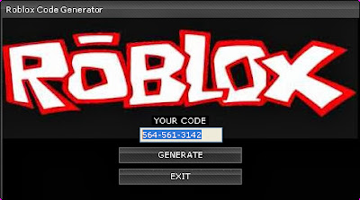 Roblox Redeem Code Generator 2018