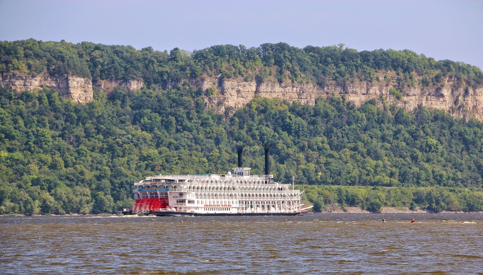 Russman's spot Boating on Lake Pepin with the Comptons