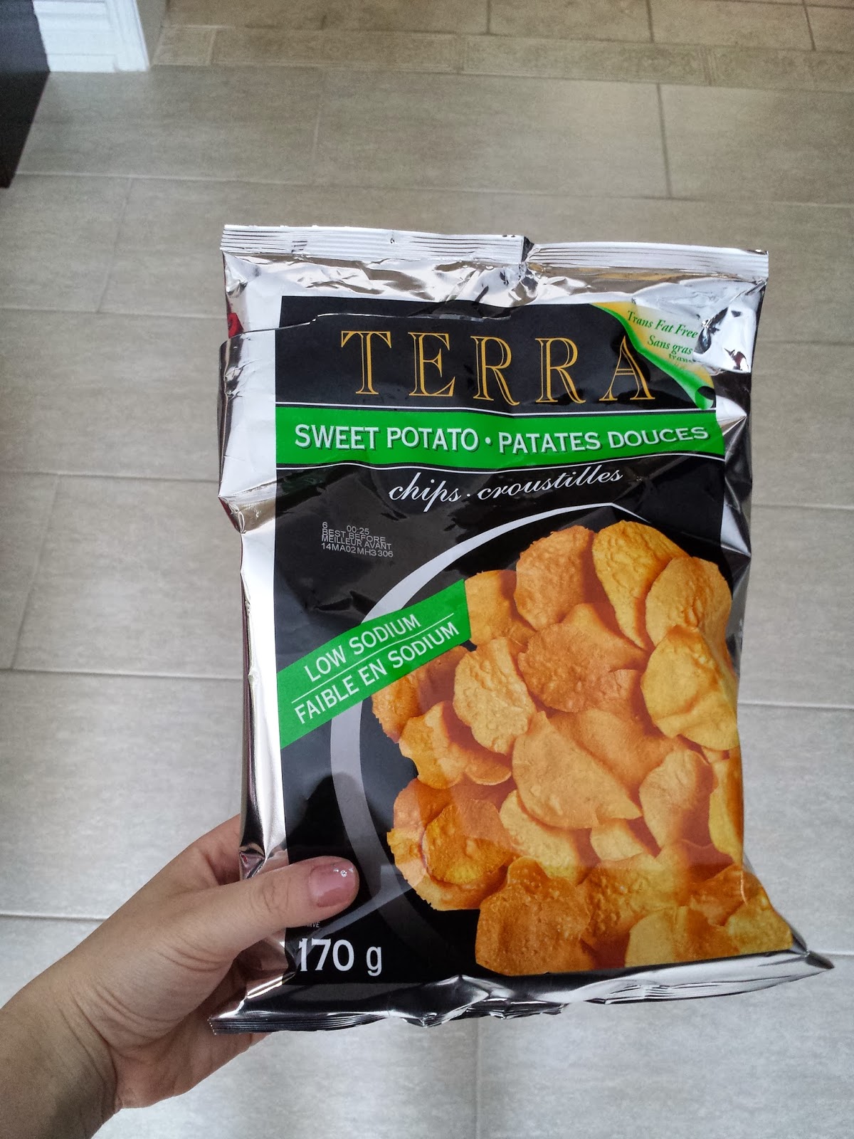 TERRA Sweet Potato Chips Review CJ NOMS